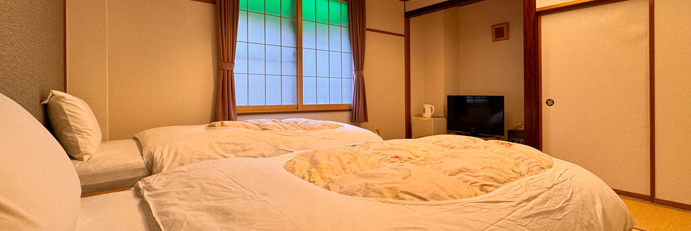 和室ベッド　ツインルーム《１階》