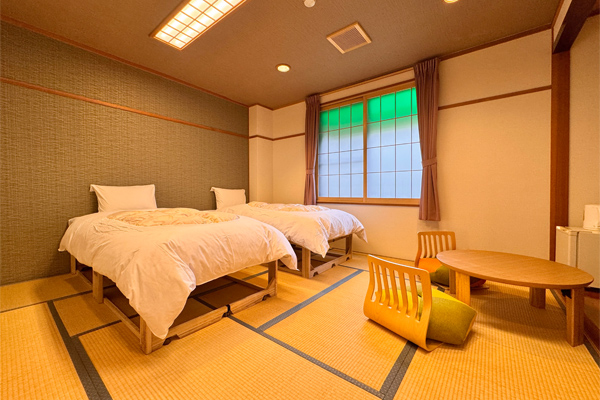 和室ベッド　ツインルーム《１階》